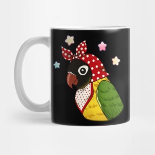 Lovebird Harmony: A Mother's Parrot Love Mug